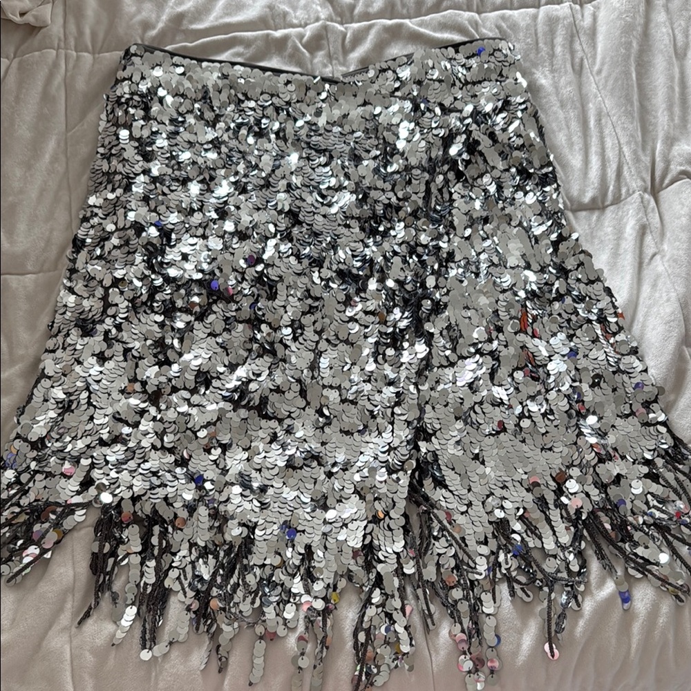 H&M Studio Gray Skirt